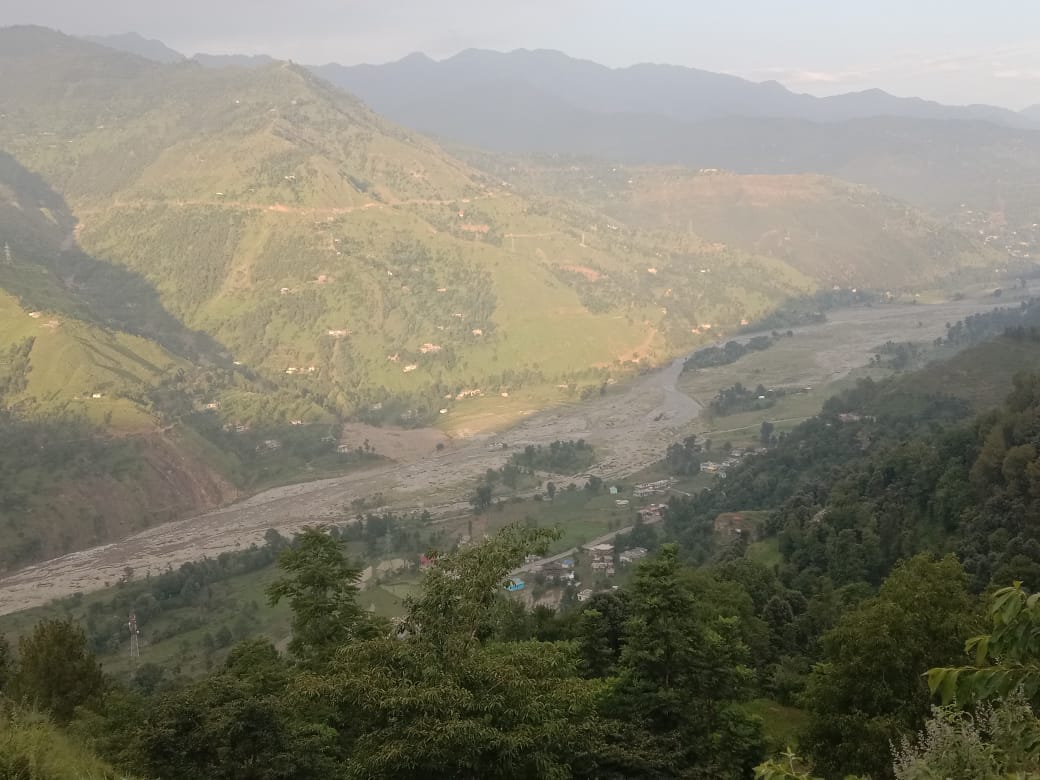 ضلع پونچھ کی تحصیل سرنکوٹ کے گاؤں لسانہ کا منظر
